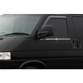 Modanature Finestrini Acciaio Inox (2 pz) Volkswagen T4 Caravelle/Multivan 1990–2003 foto 1