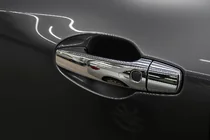Lexus LX570/450d 2008-2022 Coperture Maniglie Cromate (4 pz, Acciaio Inox) foto 5
