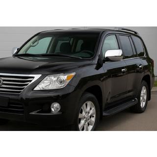 Coperture Specchietti Cromate (2008-2012, 2 pz, Acciaio Inox) Lexus LX570/450d 2008-2022 foto 1