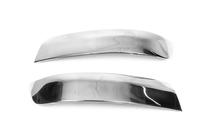 Volkswagen T5 Transporter 2003-2010 Angolari in acciaio inox per paraurti anteriore (2 pz) foto 2