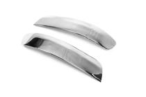 Volkswagen T5 Transporter 2003-2010 Angolari in acciaio inox per paraurti anteriore (2 pz) foto 3