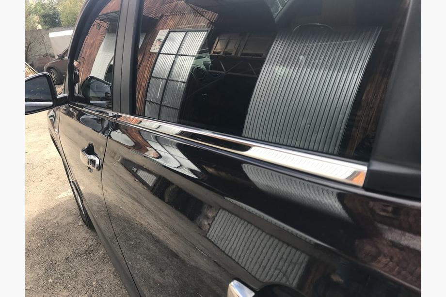 Nissan Qashqai 2010-2014 Cornici esterne porta (4 pz, acciaio inox) Foto 3