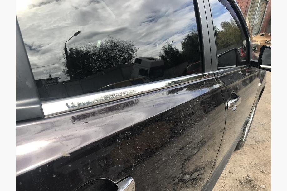 Nissan Qashqai 2010-2014 Cornici esterne porta (4 pz, acciaio inox) Foto 6