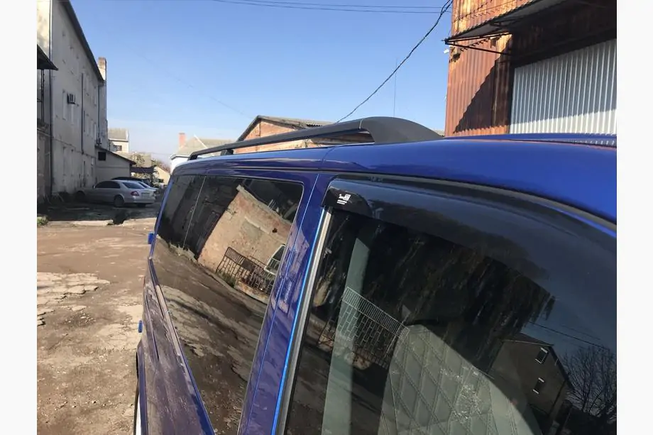 Volkswagen T5 Transporter 2003-2010 Barre Tetto Nere Foto 5