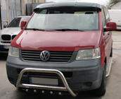 Volkswagen T5 Transporter 2003-2010 Paraurti Anteriore WT003 (Acciaio Inox) 50mm, senza scritta foto 7
