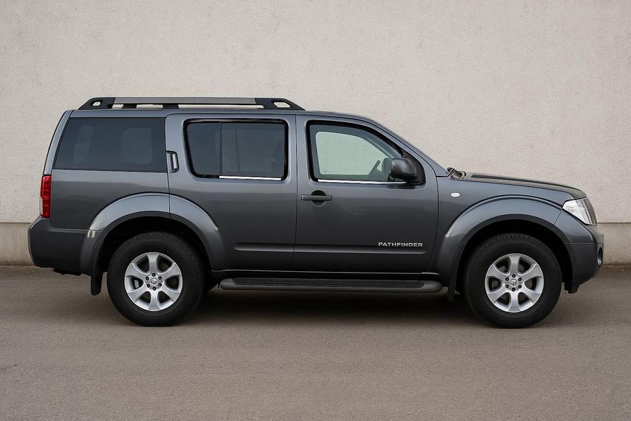 Nissan Pathfinder R51 2005-2014 Cornici Finestrini Acciaio Inox (4 pz) Carmos - Acciaio Inox Turco Image