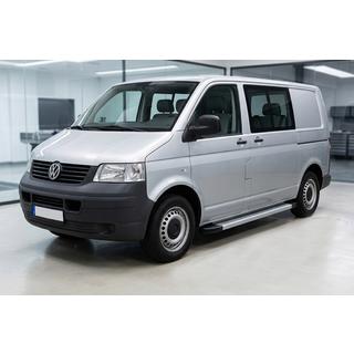 Pedane Laterali Maya V2 (2 pz, Alluminio) Volkswagen T5 Transporter 2003-2010 foto 1