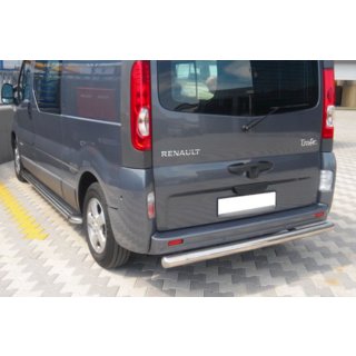 Protezione Posteriore AK002 (Acciaio Inox) Nissan Primastar 2002-2014 foto 1