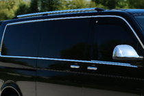 Volkswagen T5 Caravelle 2004-2010 Set completo cornici finestrini (14 pz, acciaio inox) foto 1