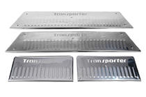 Volkswagen T5 2010-2015 Battitacco interni Carmos acciaio inox foto 5