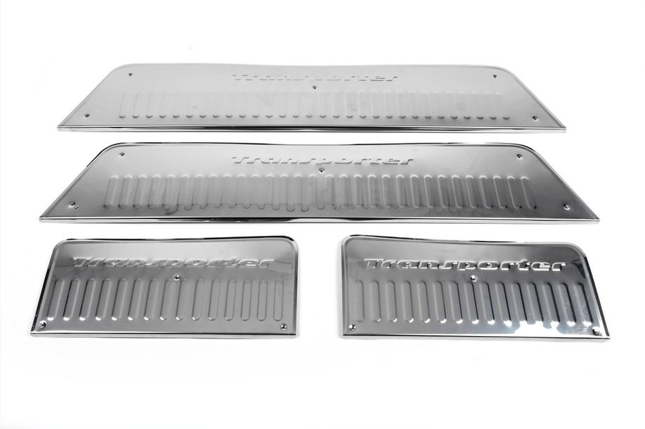 Volkswagen T5 2010-2015 Battitacco interni Carmos acciaio inox Foto 7