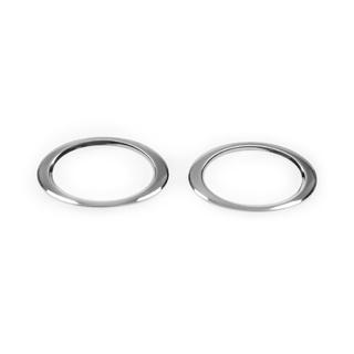 Cornici per fendinebbia (2 pz, acciaio inox) foto 3