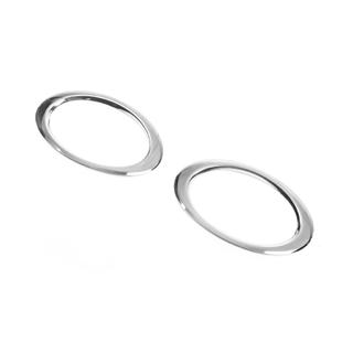 Cornici per fendinebbia (2 pz, acciaio inox) foto 4