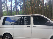 Volkswagen T5 2010-2015 Barre Tetto Nere foto 21