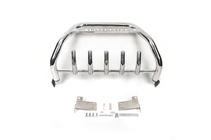 Volkswagen T5 2010-2015 Paraurti Anteriore WT003 (Acciaio Inox) foto 3