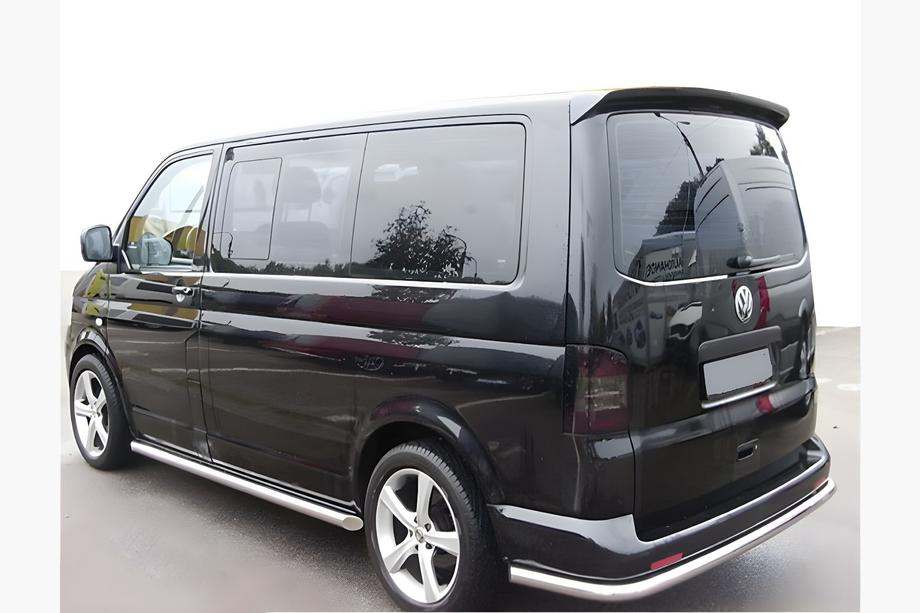 Volkswagen T5 2010-2015 Barra Posteriore Angolare AK005 (Acciaio Inox) Foto 1