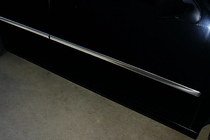 Volkswagen Bora 1998-2004 Modanature Porte Acciaio Inox (4 pz) foto 1