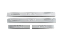 Volkswagen Bora 1998-2004 Battitacco OmsaLine (4 pz, acciaio inox) foto 1
