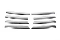 Volkswagen Passat B5 1997-2005 Coperture Griglia Cromate (Acciaio Inox) foto 4
