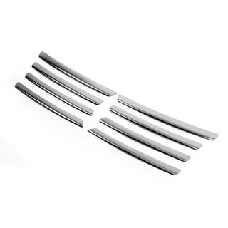 Coperture Griglia Cromate (Acciaio Inox) Volkswagen Passat B5 1997-2005 foto 3