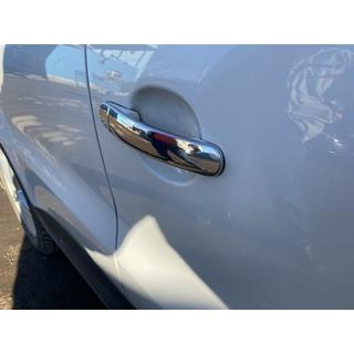 Coperture Maniglie Porta Cromate (4 pz, Acciaio Inox) Volkswagen Tiguan 2007-2016 foto 3
