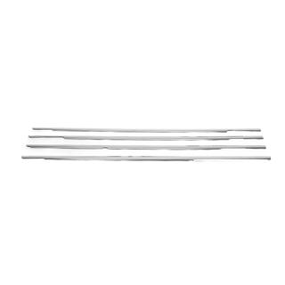 Modanature Finestrini (4 pz, Acciaio Inox) foto 2