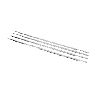 Modanature Finestrini (4 pz, Acciaio Inox) foto 3