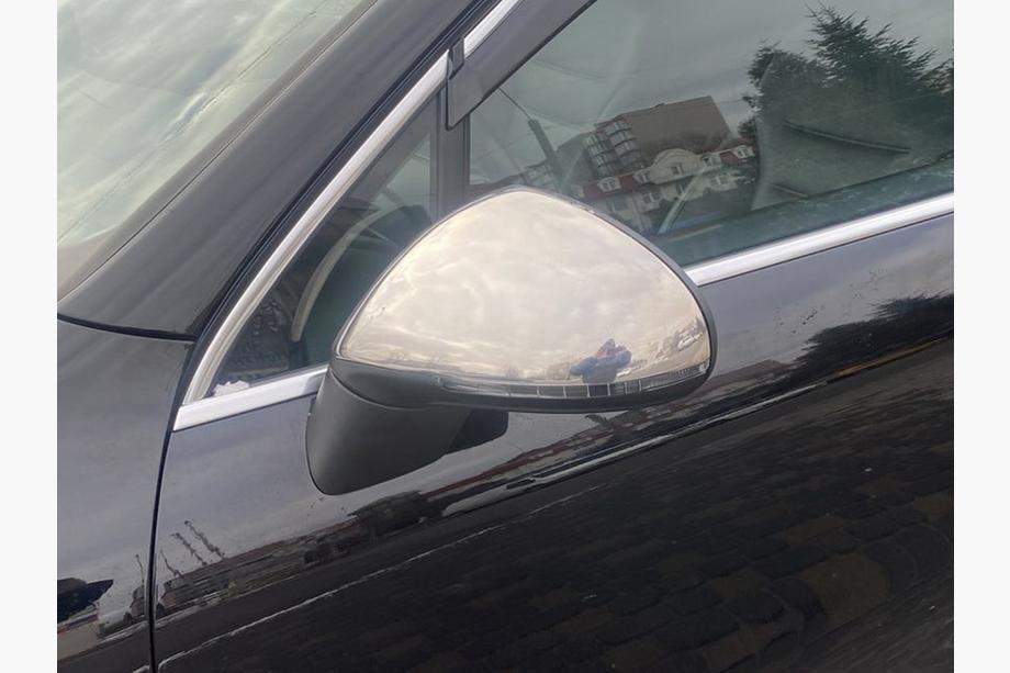 Volkswagen Touareg 2010-2018 Coperture Specchietti (2 pz, Acciaio Inox) OmsaLine - Acciaio Inox Italiano Image