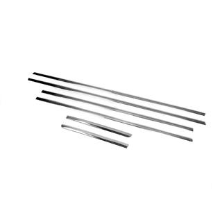 Modanatura inferiore finestrini acciaio inox (6 pz) Volkswagen Touareg 2010-2018 foto 3