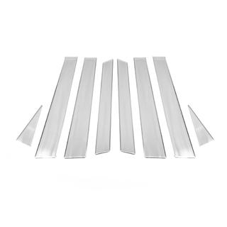 Coperture montanti in acciaio inox (8 pz) foto 2