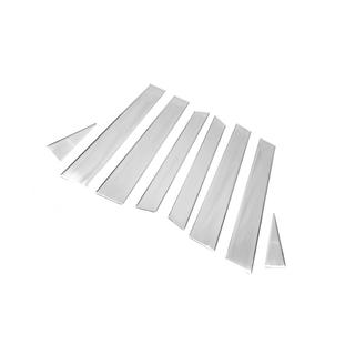 Coperture montanti in acciaio inox (8 pz) foto 3