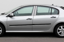 Renault Laguna 2007-2015 Modanature Montanti Porta in Acciaio Inox (4 pz) foto 1