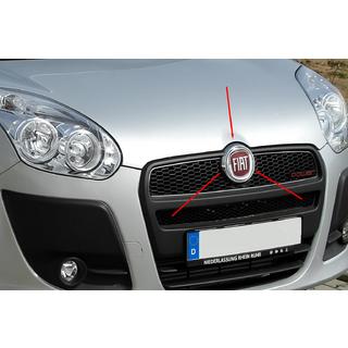 Supporto cromato per stemma anteriore (acciaio inox) foto 1