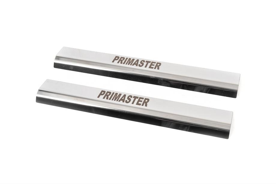 Nissan Primastar 2002-2014 Battitacco VIP (2 pz, acciaio inox) Image