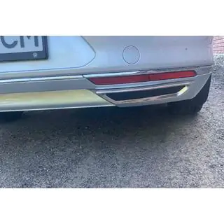Terminali di scarico finti SD/SW (2015-2018, 2 pz, acciaio inox)