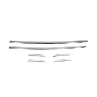 Coperture griglia paraurti 2007-2015 (6 pz, acciaio inox) foto 2