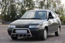 VAZ 2110-21115 1995-2015 Protezione Anteriore WT003 60mm Acciaio Inox foto 2