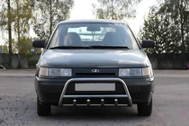 VAZ 2110-21115 1995-2015 Protezione Anteriore WT003 60mm Acciaio Inox foto 1
