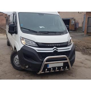 Protezione Anteriore WT003 (Acciaio Inox) Fiat Ducato 2006-2025 foto 4