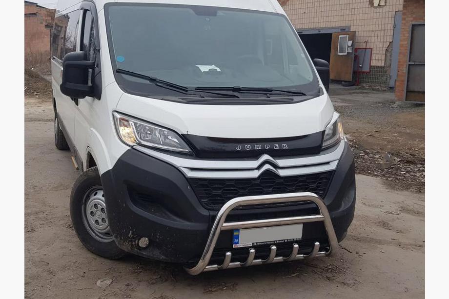 Citroen Jumper 2007-2025 Protezione Anteriore WT003 (Acciaio Inox) Image