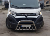 Peugeot Boxer 2006-2025 Protezione Anteriore WT003 (Acciaio Inox) foto 3