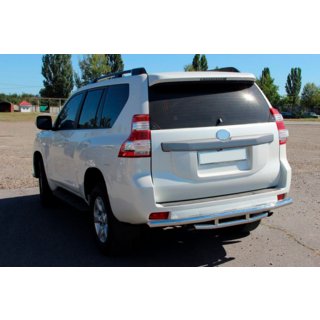 Barra Posteriore AK002-2v1 (Acciaio Inox) Toyota Land Cruiser Prado 150 2009-2023 foto 2