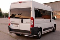 Citroen Jumper 2007-2025 Angolari posteriori AK003 (2 pz, acciaio inox) foto 3