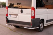 Citroen Jumper 2007-2025 Angolari posteriori AK003 (2 pz, acciaio inox) foto 2