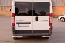 Peugeot Boxer 2006-2025 Angolari posteriori AK003 (2 pz, acciaio inox) foto 2