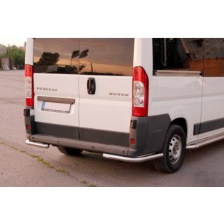 Angolari posteriori AK003 (2 pz, acciaio inox) Peugeot Boxer 2006-2025 foto 4