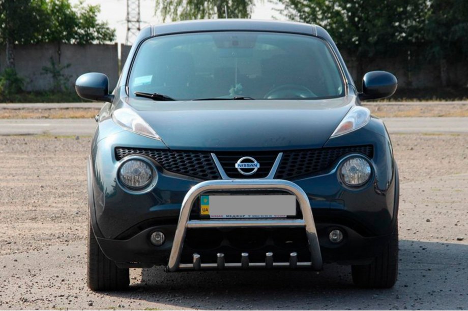 Nissan Juke 2010-2019 Parabulloni QT012 (Acciaio Inox) Image