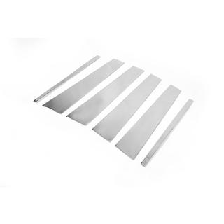 Modanature Montanti Porta in Acciaio Inox Range Rover Sport 2005-2013 foto 4
