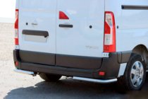 Opel Movano 2010-2021 Angolari posteriori AK003 (2 pz, acciaio inox) foto 1