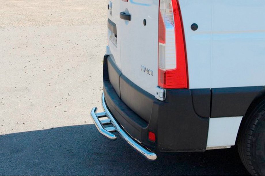 Nissan NV400 2010-2024 Barra Posteriore AK011 (Acciaio Inox) Image